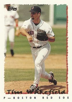 1995 Topps Traded & Rookies #95T Tim Wakefield Front