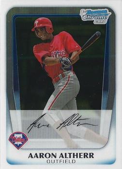 2011 Bowman Chrome - Prospects #BCP112 Aaron Altherr Front