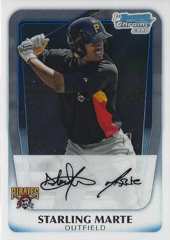 2011 Bowman Chrome - Prospects #BCP178 Starling Marte Front