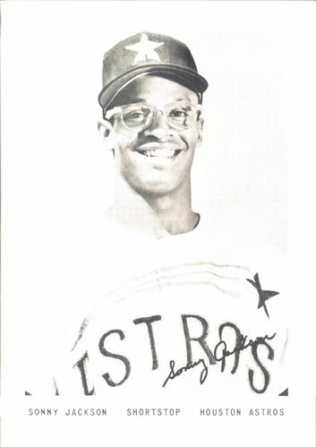 1966 Houston Astros Picture Pack #NNO Sonny Jackson Front