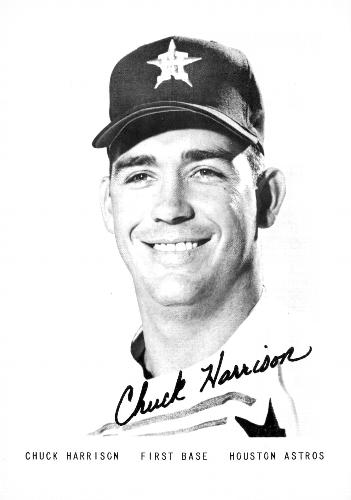 1966 Houston Astros Picture Pack #NNO Chuck Harrison Front