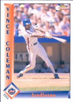 1993 Pacific Spanish #194 Vince Coleman Front