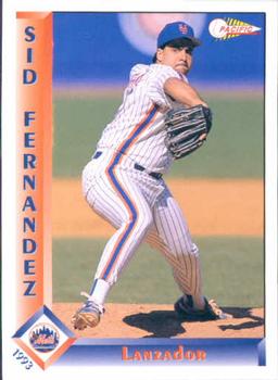 1993 Pacific Spanish #196 Sid Fernandez Front