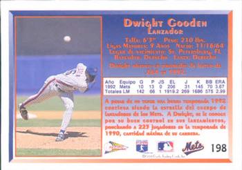 1993 Pacific Spanish #198 Dwight Gooden Back