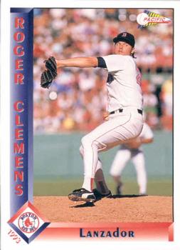 1993 Pacific Spanish #30 Roger Clemens Front