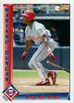 1993 Pacific Spanish #234 Mariano Duncan Front