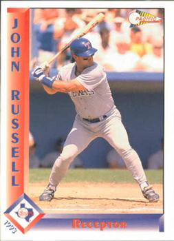 1993 Pacific Spanish #647 John Russell Front