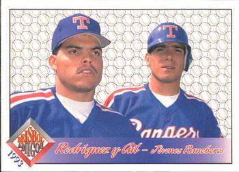 1993 Pacific Spanish - Beisbol Amigos #16 Ivan Rodriguez / Benji Gil Front