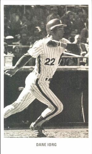 1977 Philadelphia Phillies Photocards #NNO Dane Iorg Front