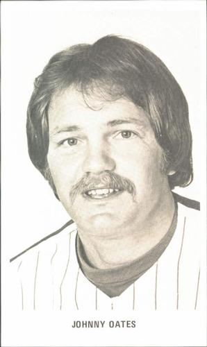 1976 Philadelphia Phillies Photocards #21 Johnny Oates Front