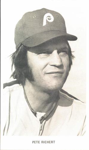 1974 Philadelphia Phillies Photocards #NNO Pete Richert Front