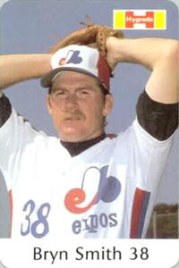 1982 Hygrade Meats Montreal Expos #NNO Bryn Smith Front