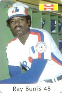 1982 Hygrade Montreal Expos #NNO Ray Burris Front