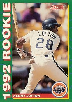 1992 Score Rookies #10 Kenny Lofton Front