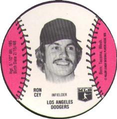 1978 Wiffle Ball Discs #NNO Ron Cey Front