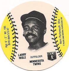 1978 Wiffle Ball Discs #NNO Larry Hisle Front