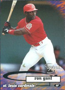 1998 SkyBox Dugout Axcess #40 Ron Gant Front