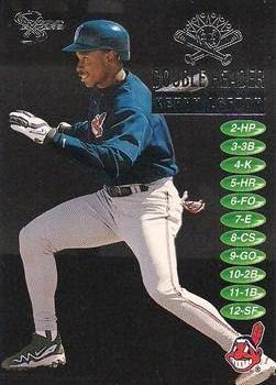1998 SkyBox Dugout Axcess - Double Header #10DH Kenny Lofton Front
