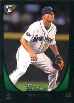 2011 Bowman Draft Picks & Prospects #103 Kyle Seager Front