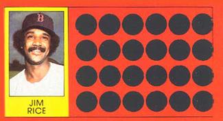 1981 Topps Scratch-Offs #13 Jim Rice Front