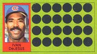 1981 Topps Scratch-Offs #94 Ivan DeJesus Front