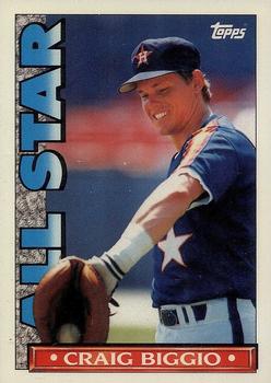 1990 Topps TV All-Stars #41 Craig Biggio Front