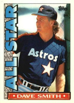 1990 Topps TV All-Stars #49 Dave Smith Front