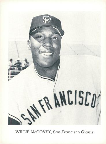 1965 Jay Publishing San Francisco Giants #NNO Willie McCovey Front