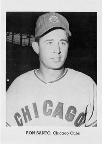 1965 Jay Publishing Chicago Cubs #NNO Ron Santo Front