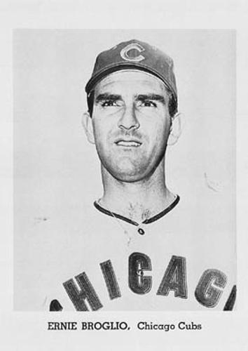 1965 Jay Publishing Chicago Cubs #NNO Ernie Broglio Front