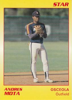 1989 Star #16 Andres Mota Front