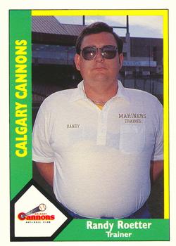 1990 CMC #452 Randy Roetter Front