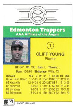 1990 CMC #478 Cliff Young Back