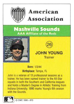 1990 CMC #673 John Young Back