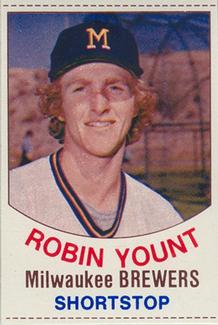 1977 Hostess Twinkies #34 Robin Yount Front