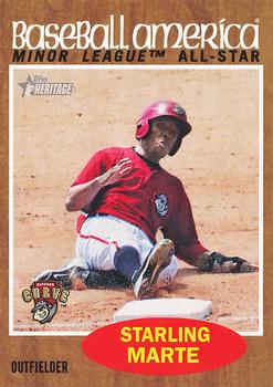 2011 Topps Heritage Minor League #220 Starling Marte Front