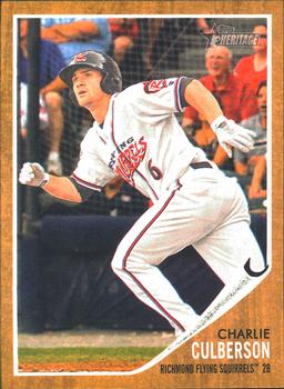 2011 Topps Heritage Minor League #92 Charlie Culberson Front