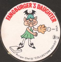 1977 Burger Chef Fun Meal Discs #NNO George Hendrick Back