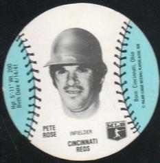 1977 Burger Chef Fun Meal Discs #NNO Pete Rose Front