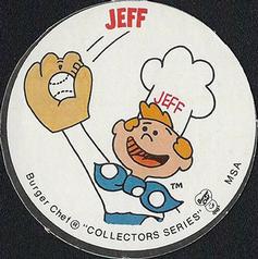 1977 Burger Chef Fun Meal Discs #NNO Joe Rudi Back