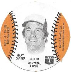 1977 Burger Chef Fun Meal Discs #NNO Gary Carter Front