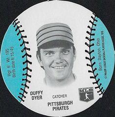 1977 Burger Chef Fun Meal Discs #NNO Duffy Dyer Front