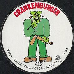 1977 Burger Chef Fun Meal Discs #NNO Rick Reuschel Back
