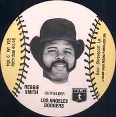 1979 Wiffle Ball Discs #NNO Reggie Smith Front
