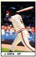 1981 All-Star Game Program Inserts #NNO Jorge Orta Front