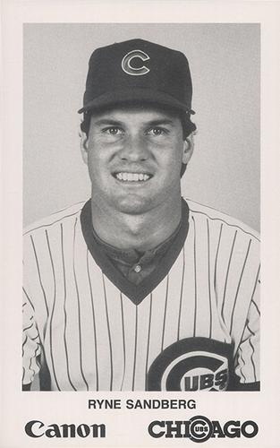 1988 Canon Chicago Cubs #21 Ryne Sandberg Front