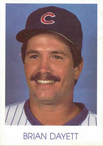 1985 Lion Photo Chicago Cubs #NNO Brian Dayett Front
