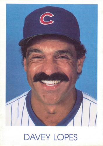 1985 Lion Photo Chicago Cubs #NNO Davey Lopes Front