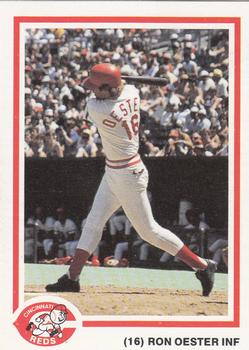1986 Texas Gold Cincinnati Reds #NNO Ron Oester Front