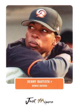 2004 Just Prospects #9 Denny Bautista Front